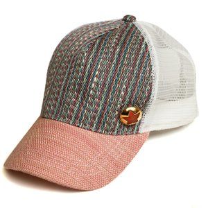 Unisex Vintage Fabric Baseball Cap with Button